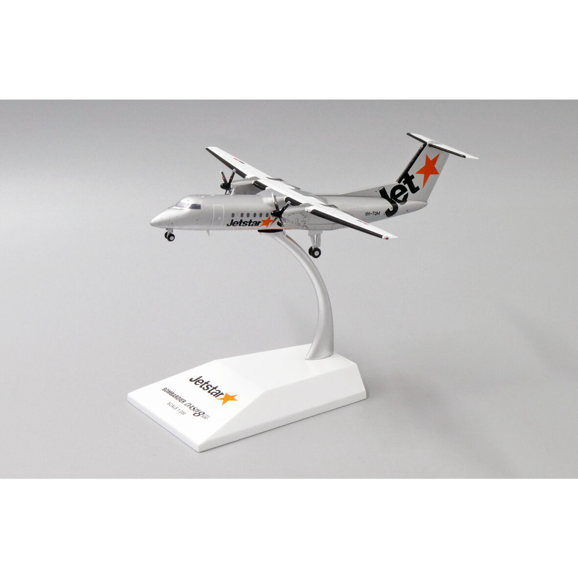 ジェットスター Dash8-Q300 VH-TQM 1/200 お取り寄せ商品】1/200 Dash 8-Q300 ジェットスター航空 VH-TQM | ひ