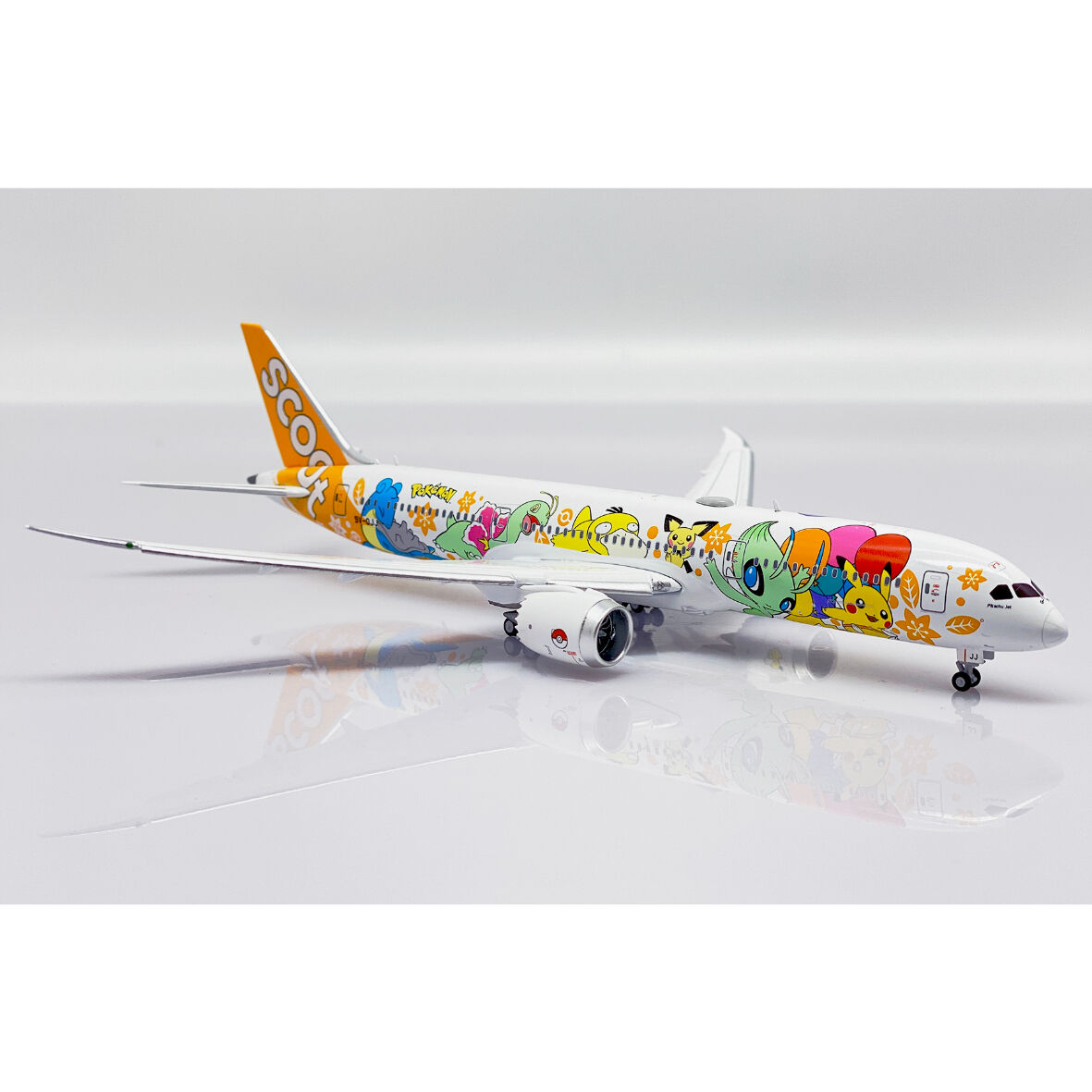 比較的美品 Scoot 787-9 ポケモン スクート航空 1:400 | www.pro13.pnp