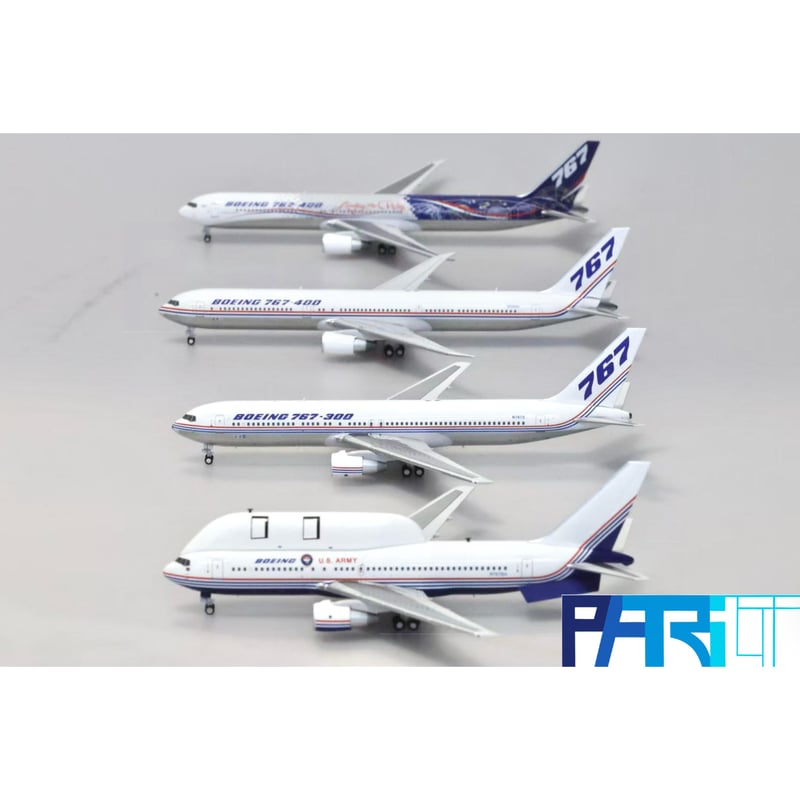 1/400 767-300 ボーイング社「ハウスカラー」 N767S (ポリッシュ仕上