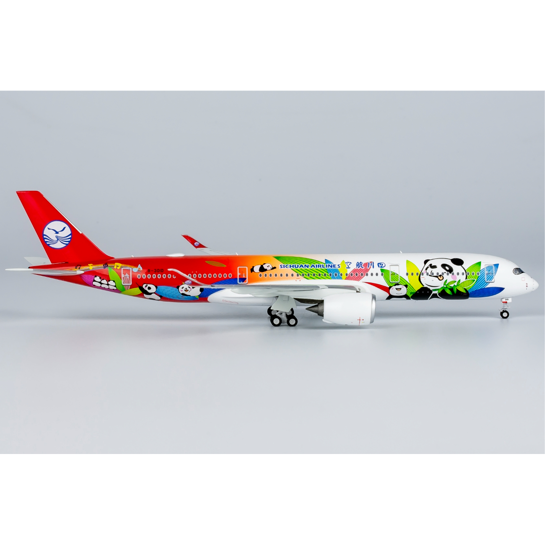 超レア  パンダデザイン 1/144 四川航空 エアーバスA350 超レア リアル再現 パンダデザイン 1/144 四川航空エアーバス