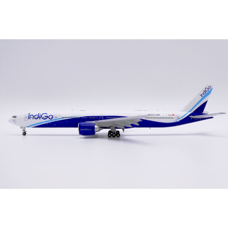 お取り寄せ商品】1/400 777-300ER インディゴ航空 TC-LKD Flap
