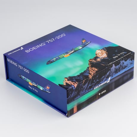 【お取り寄せ商品】(ULTIMATE COLLECTION)1/400  757-200/w  アイスランド航空「Aurora」 TF-FIU  スタンド付き