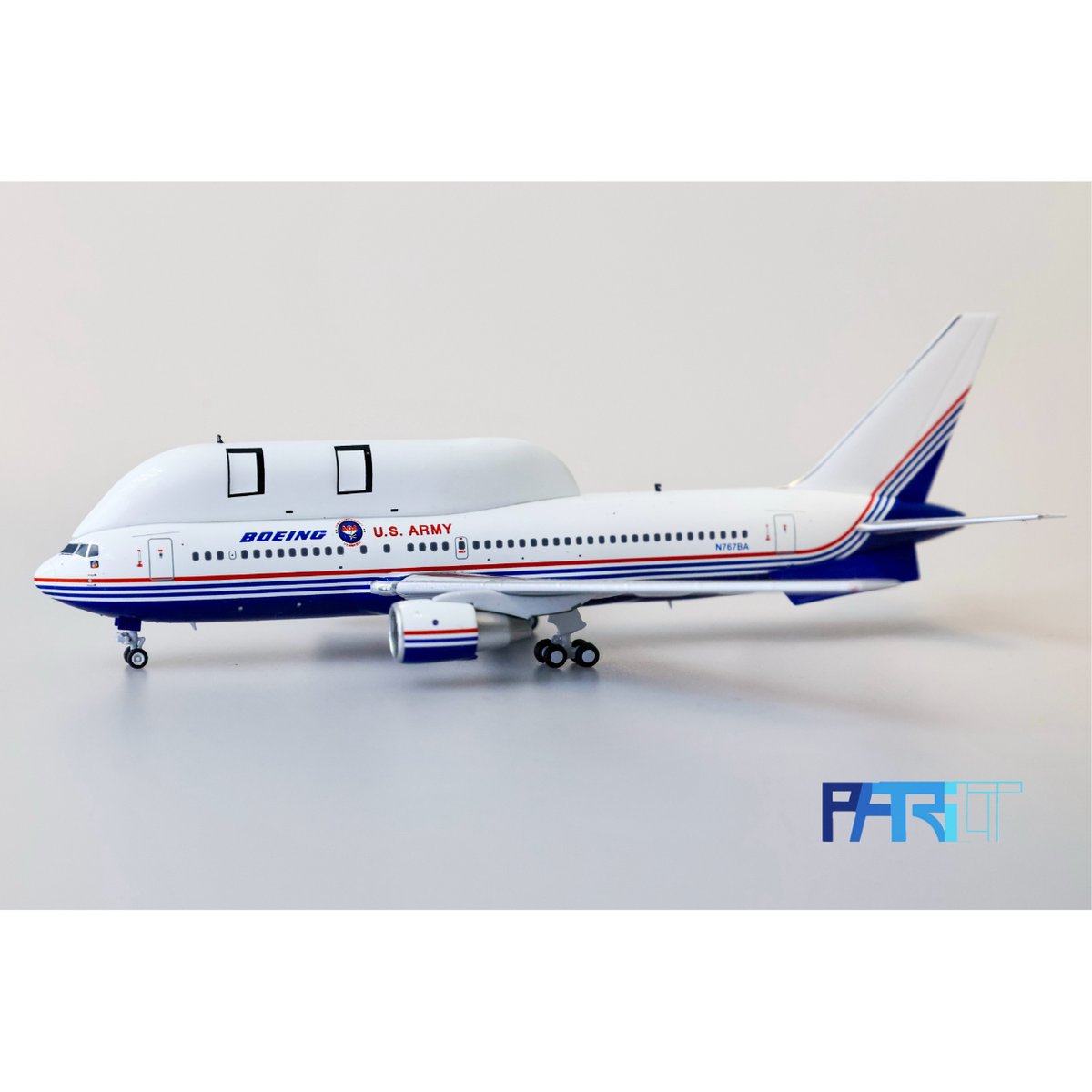 1/400 767-200 アメリカ陸軍「AOA試験機--ボーイングハウスカラー」 N7