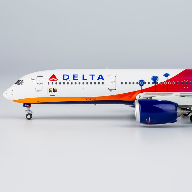DELTA A350-900 デルタ LA 28 オリンピック エアバス もうロサンゼルス五輪！？ デルタ航空、新造A350「LA28」特別