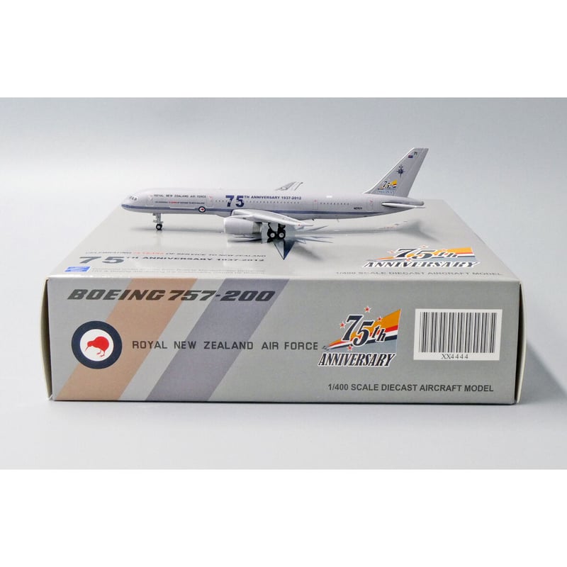 ニュージーランド航空 B77W 1/400 お取り寄せ商品】1/400 B757-200 ニュージーランド空軍 「75th