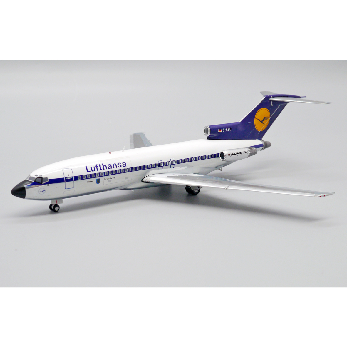 1/200 727-100 ルフトハンザドイツ航空 D-ABIO (ポリッシュ仕上げ) | ひ