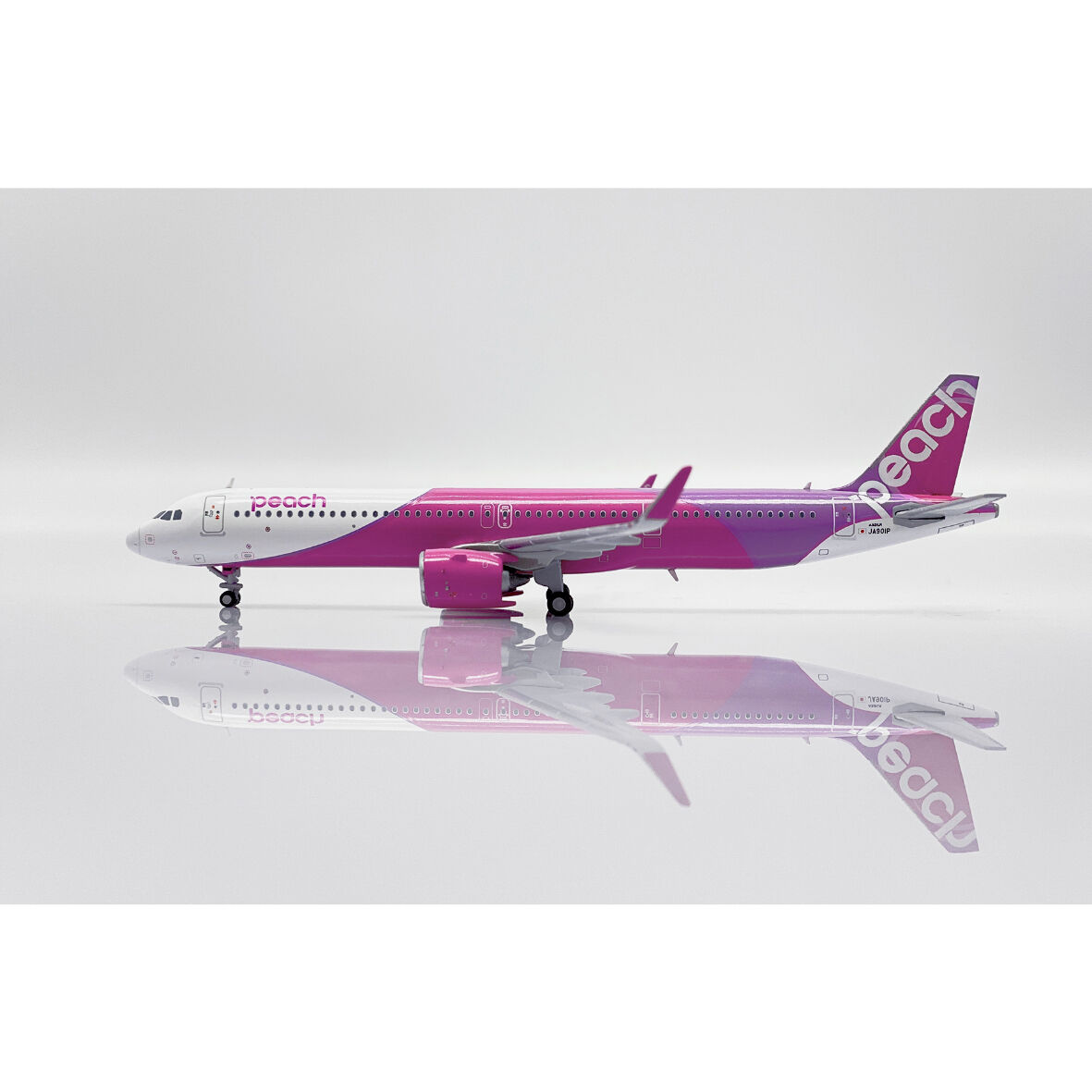 新品未開封　Jcwings 1/400 peach A321neo JA902P original