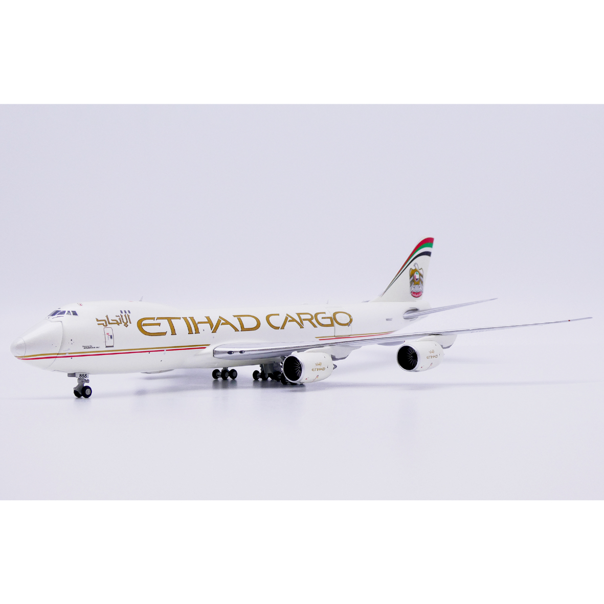 限時セール】【お取り寄せ商品】1/400 747-8F エティハド・カーゴ N8