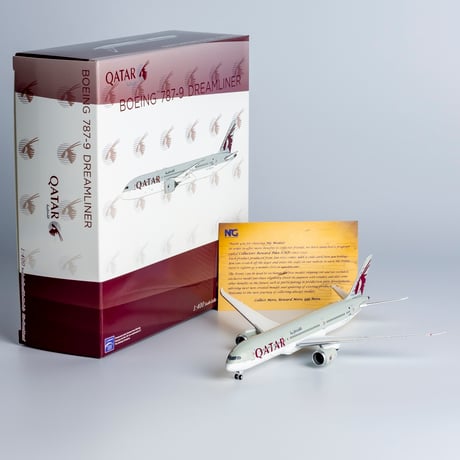 カタール航空 B787-9 1/400 飛行機模型 Amazon.com: Aviation for Qatar Airways for Boeing B787-9 A7