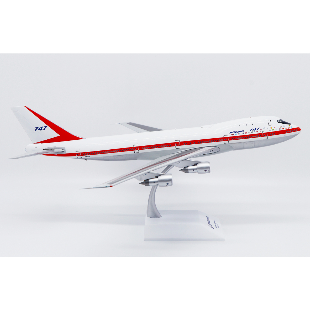 お取り寄せ商品】1/200 747-100 ボーイング社「City of Everett」