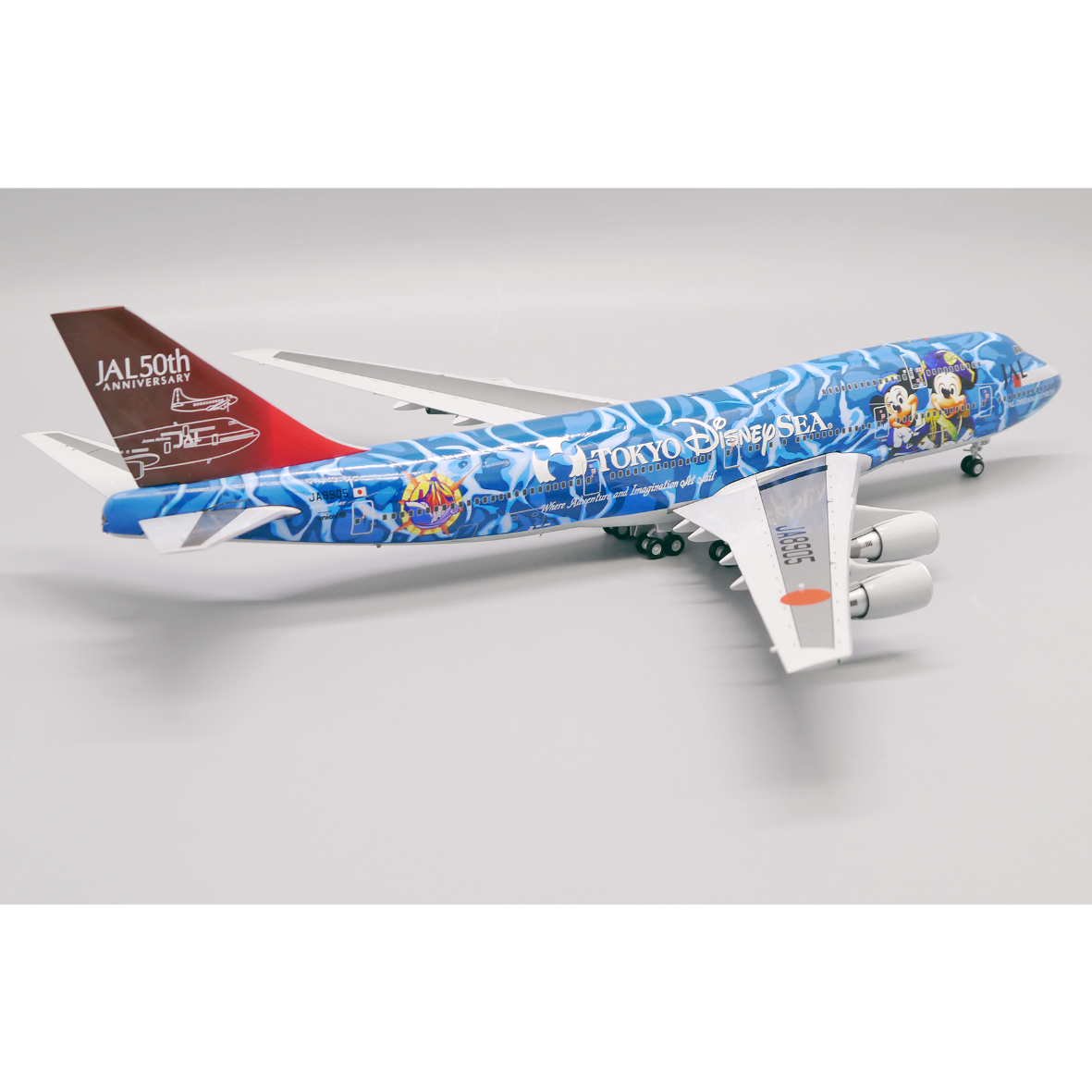 非売品・新商品情報】1/200 747-400D JAL「Tokyo DisneySE