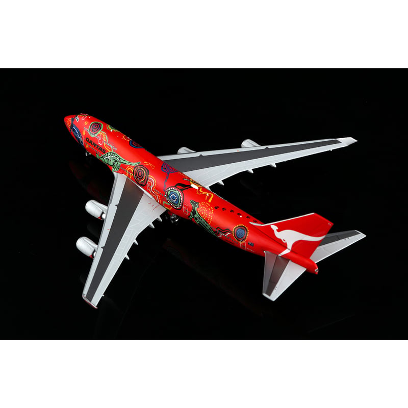 お取り寄せ商品】1/400 747-400 カンタス航空「Wunala Dreaming