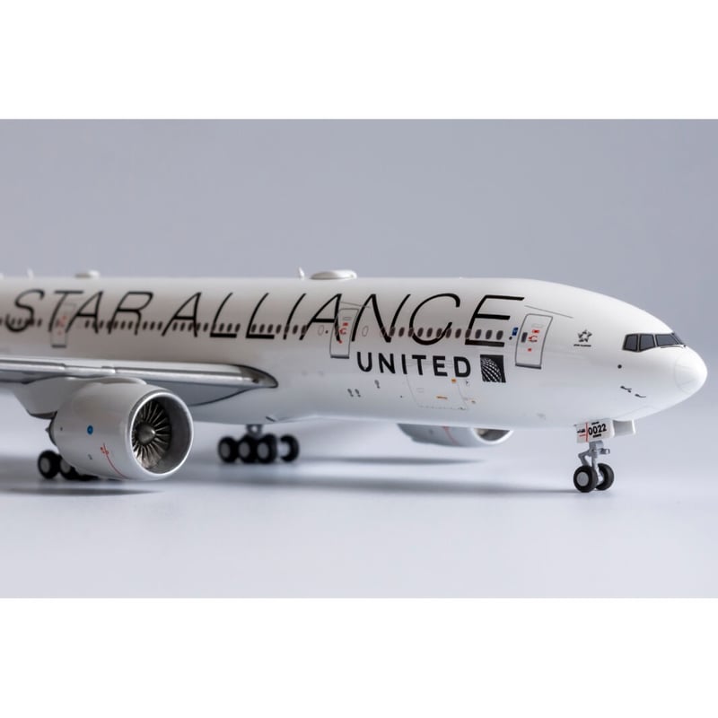 1/400 777-200ER ユナイテッド航空「スターアライアンス塗装