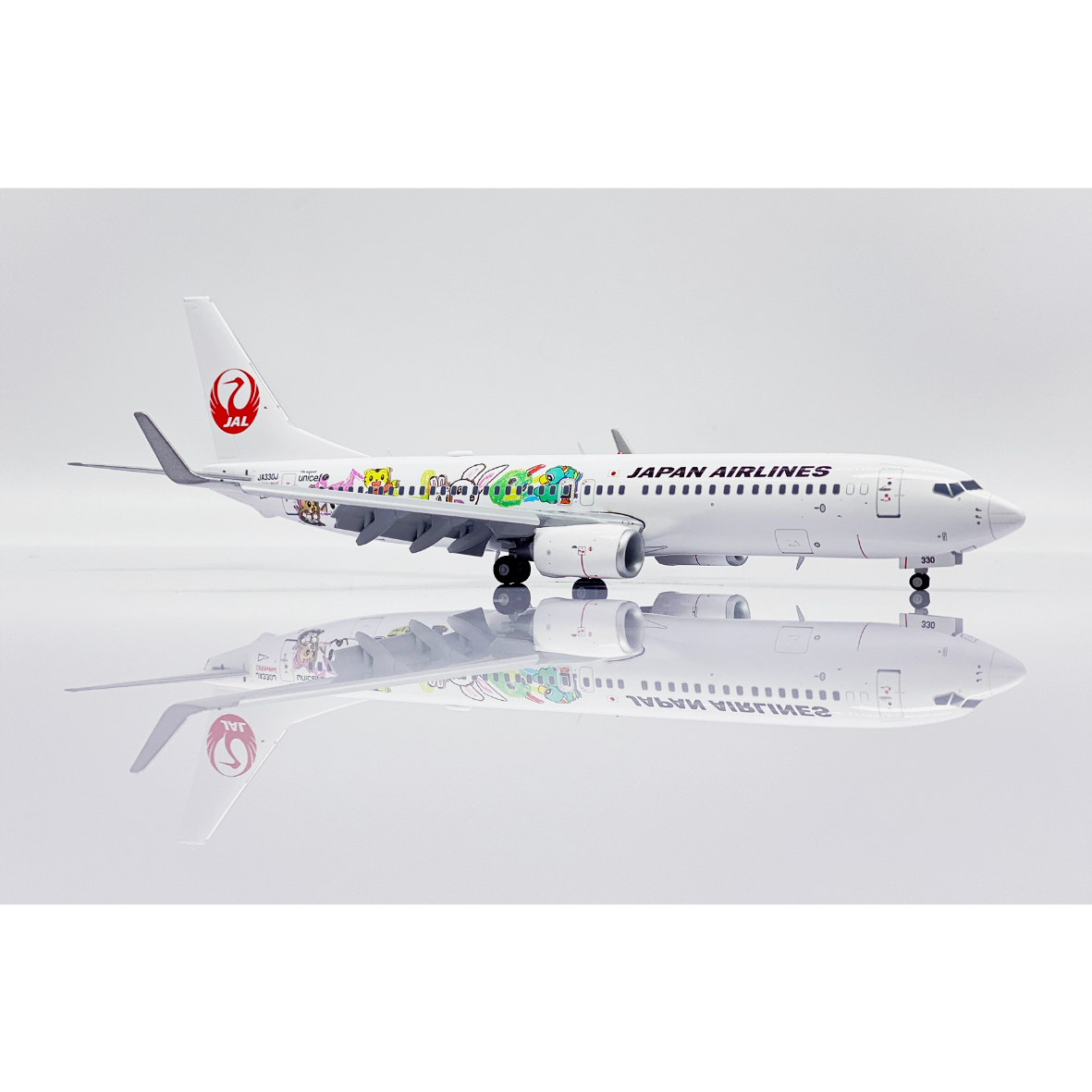 JAL B737-800 しまじろうジェット 特別塗装 1/400 【公式通販】