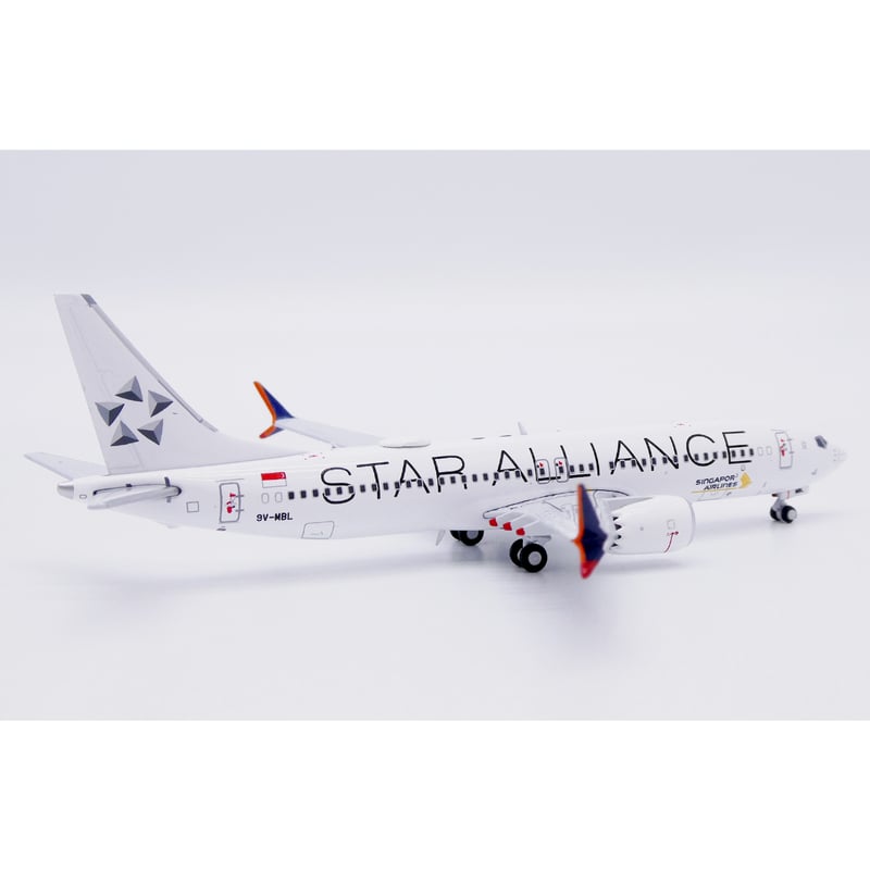 限時セール】【お取り寄せ商品】1/400 737 MAX 8 シンガポール航空