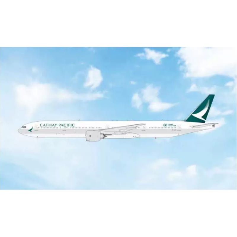 先割予約15％OFF】1/400 777-300 キャセイパシフィック航空 B-HN