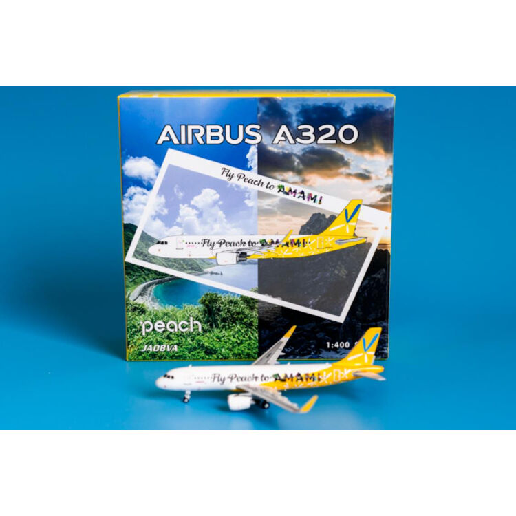 非売品・新商品情報】1/400 A320 ピーチPeach Aviation 