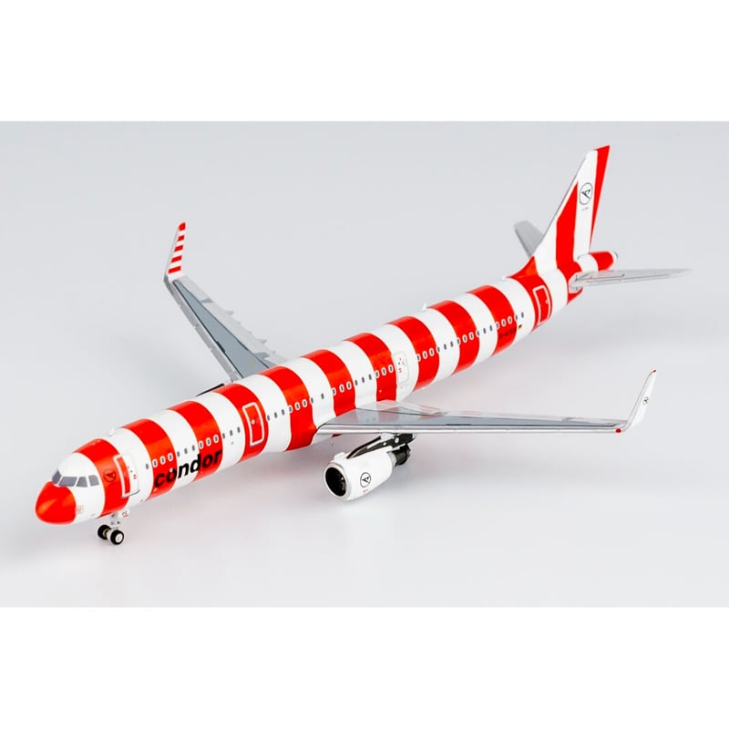 コンドル航空 A321 D-ATCG 1/400 お取り寄せ商品】1/400 A321-200/w コンドル「レッド」 D-ATC