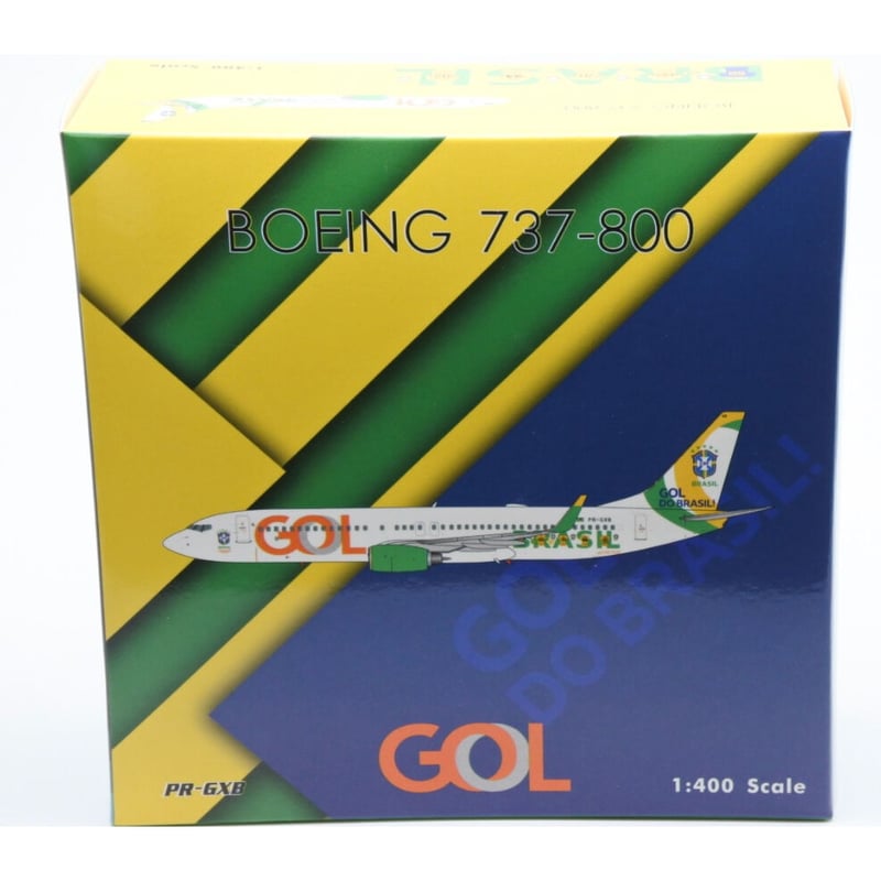 ゴル航空 737-800 PR-GXB 1/400 ゴル航空 737-800 PR-GXB 1/400 GOL Linhas Aereas B737-800 Reg