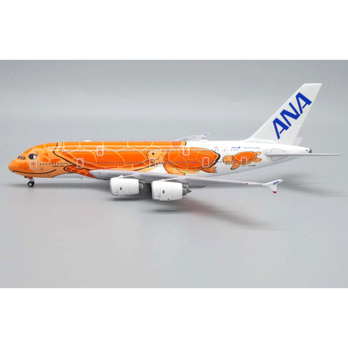 非売品・新商品情報】1/400 A380 ANAフライングホヌ ハワイの「夕陽