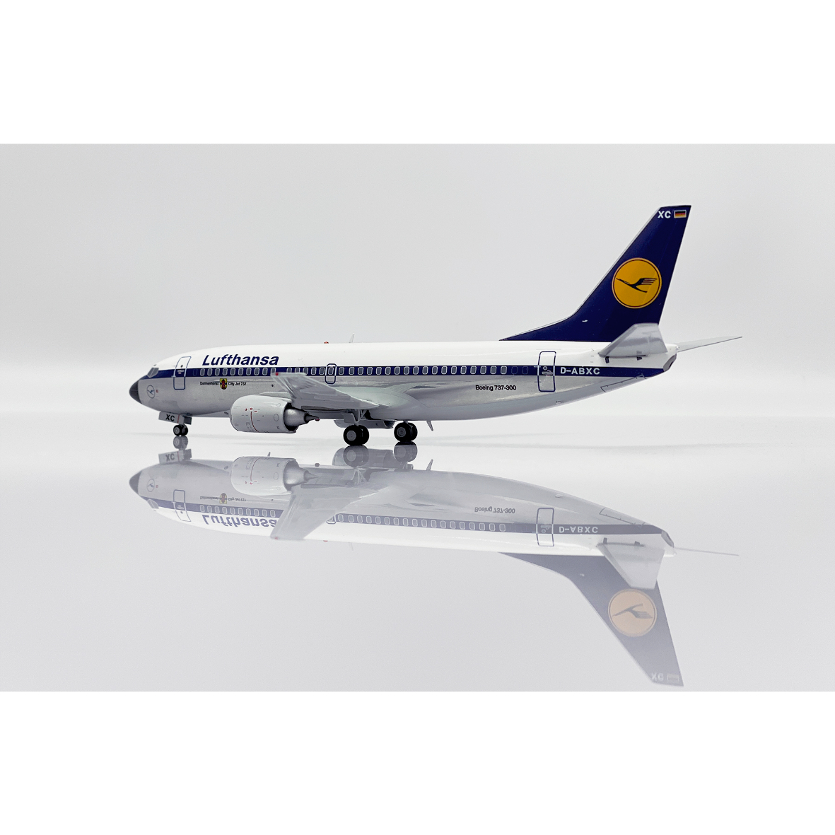 お取り寄せ商品】1/200 737-300 ルフトハンザドイツ航空 D-ABXC (ポ