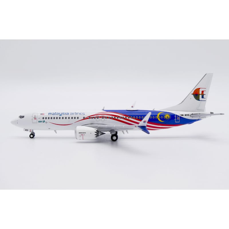 JC Wings 1:400 マレーシア航空 B737MAX8 9M-MVD JC Wings 1:400 マレーシア航空 B737MAX8 9M-MVD JC Wings 1:400