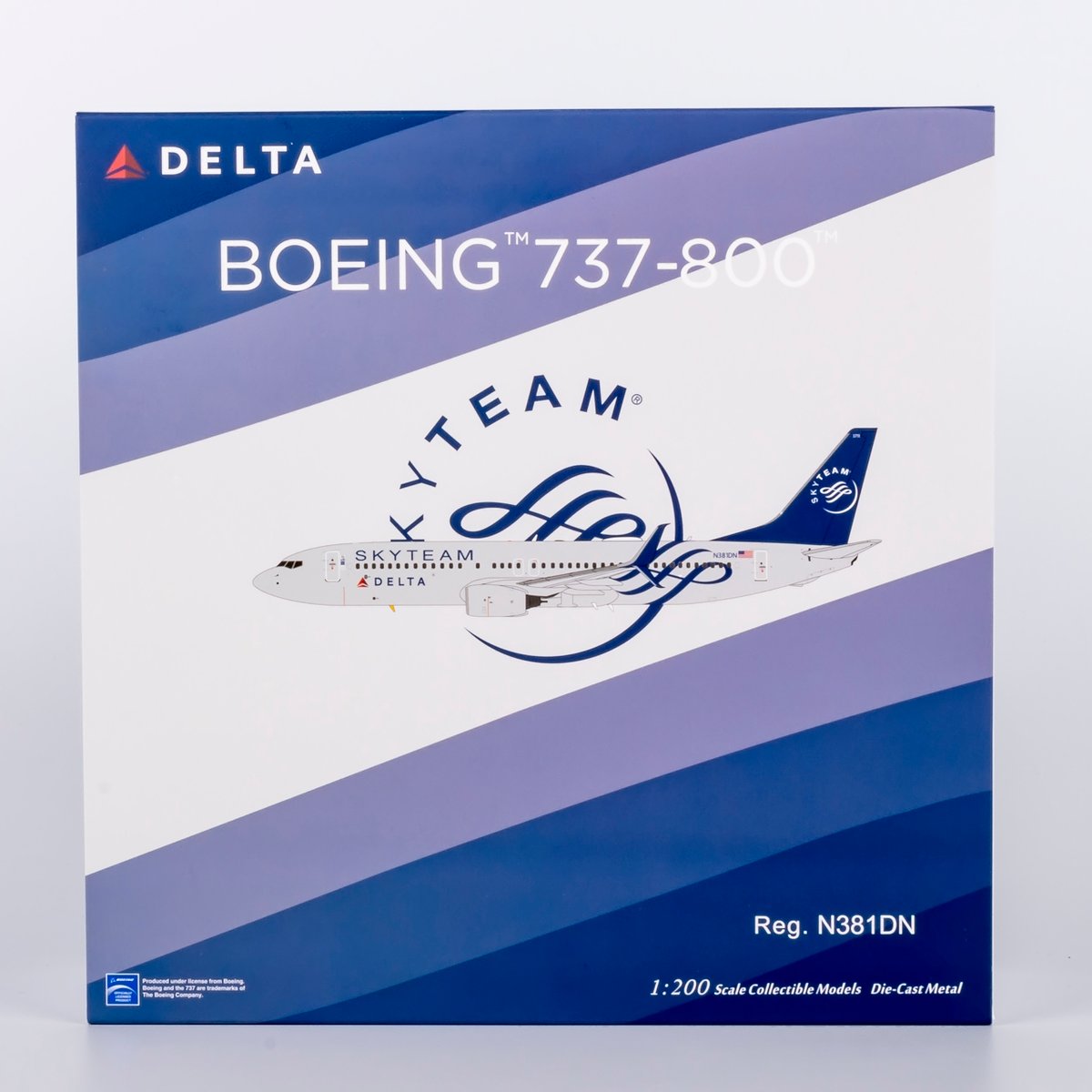 お取り寄せ商品】1/200 737-800/w デルタ航空「スカイチーム特別 お取り寄せ商品】1/200 737-800/w デルタ航空「スカイチーム特別