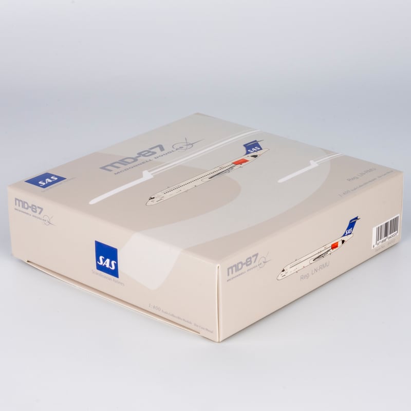 お取り寄せ商品】1/400 MD-87 (DC-9-87) スカンジナビア(SAS)航