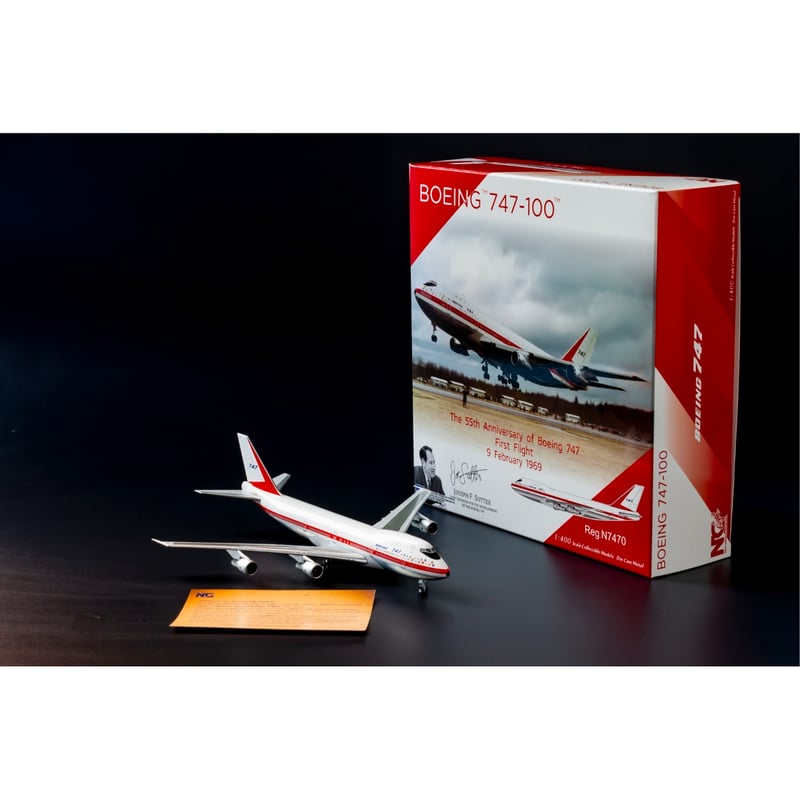 1/400 747-100 ボーイング社「first flight celebratio