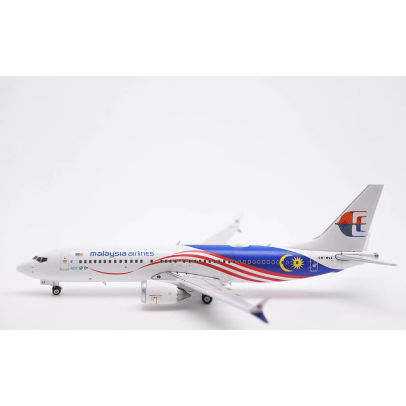 お取り寄せ商品】1/400 737 MAX8 マレーシア航空 9M-MVA
