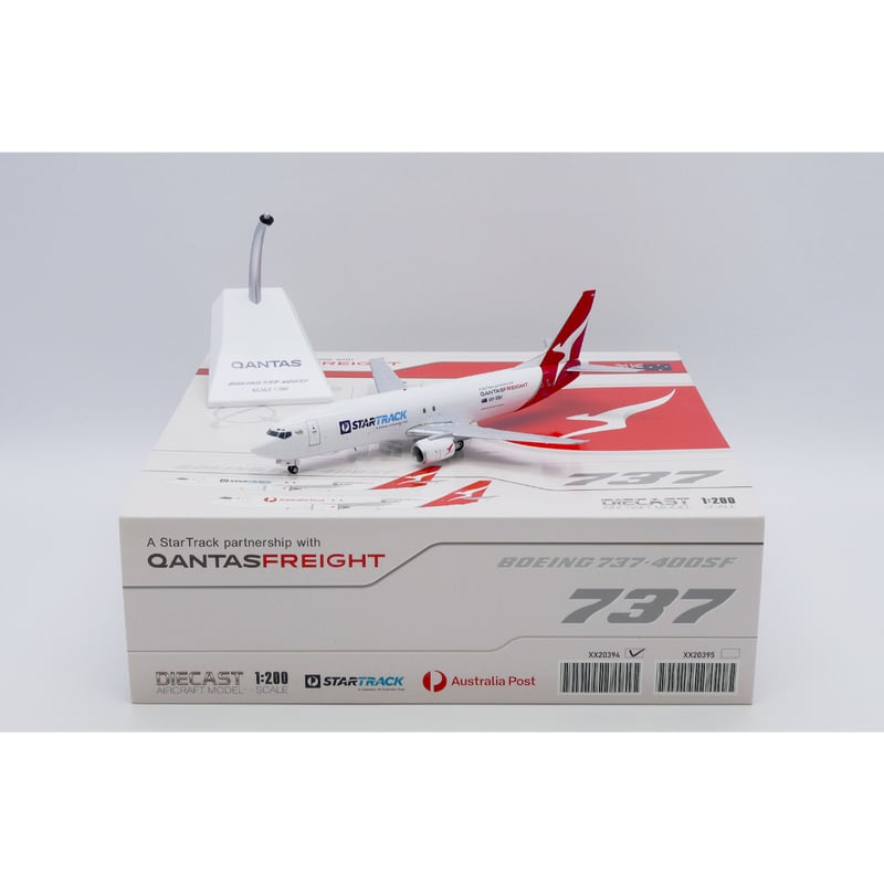 お取り寄せ商品】1/200 737-400SF カンタス航空「STARTRACK」 VH-X