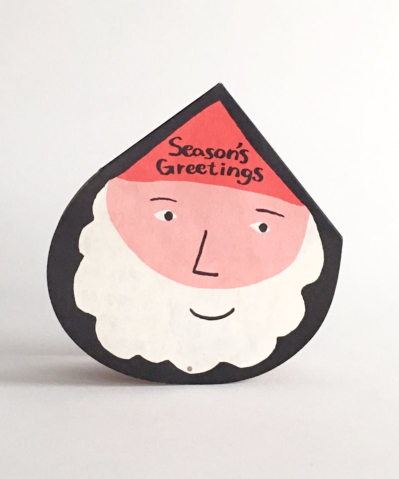 GRC-0010 サンタと女の子 | idograph CARDS