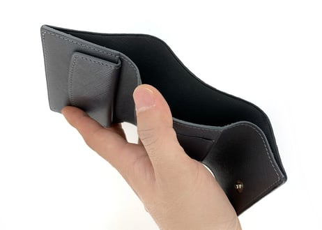 三つ折りコンパクト財布【最小にして、完成。】