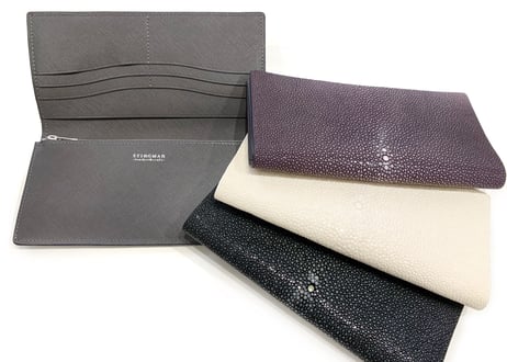 二つ折り長財布【薄く、強く、そして美しく。】