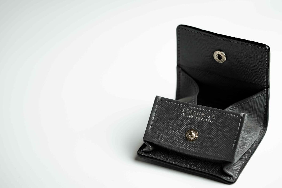 BOX型小銭入れ【Box type coin purse】 | STINGMAN -Leath