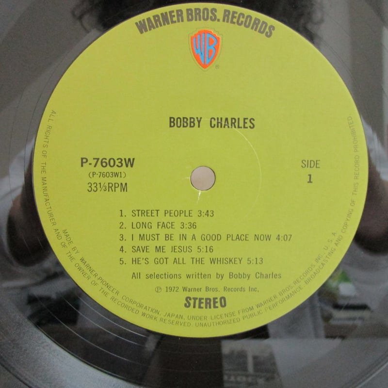 BOBBY CHARLES / ボビー・チャールズ | TOHTO records & boo