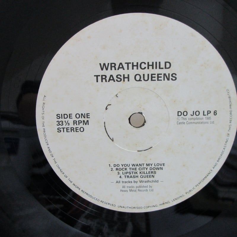 WRATHCHILD / Trash Queens | TOHTO records & boo