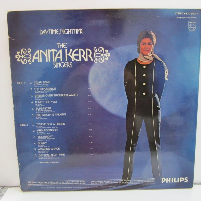ANITA KERR SINGERS / Daytime,Nighttime | TOHTO ANITA KERR SINGERS / Daytime,Nighttime | TOHTO