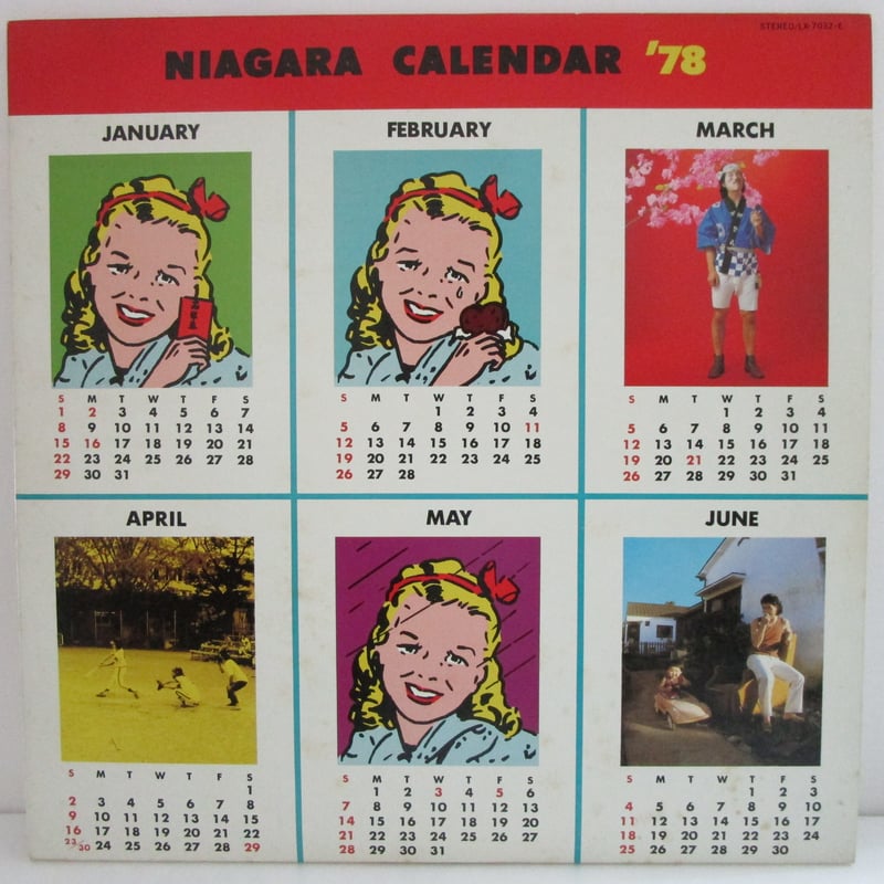 大滝詠一 / NIAGARA CALENDAR '78 | TOHTO records & b