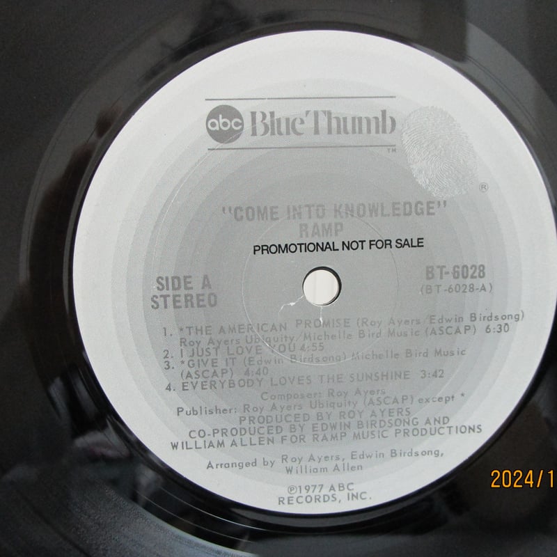 RAMP / Come into Knowledge re-issue | TOHTO rec