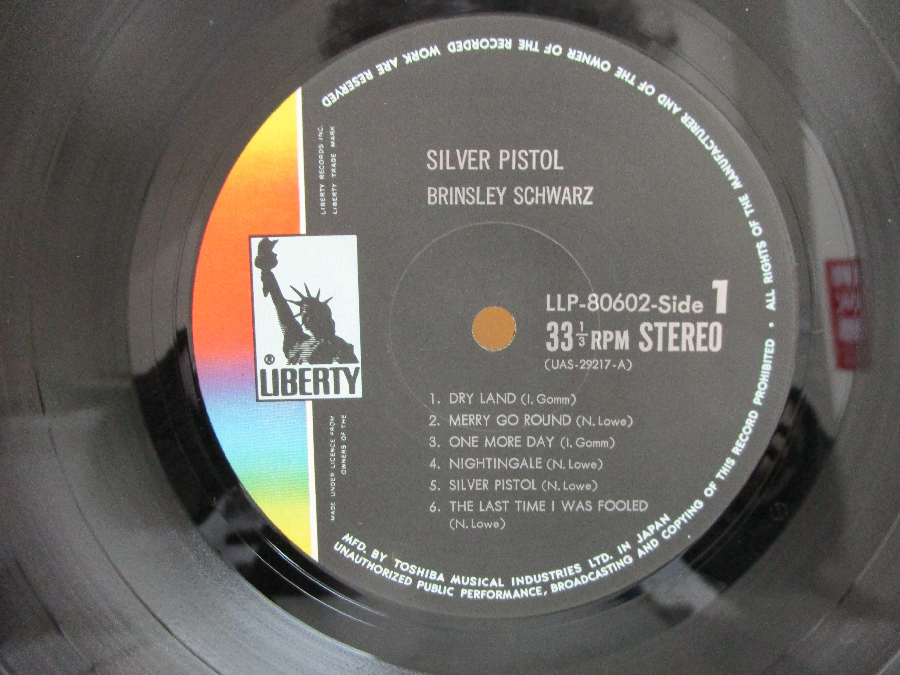 BRINSLEY SCHWARZ / Silver Pistol | TOHTO record