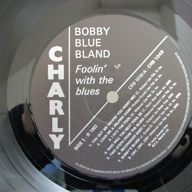 BOBBY BLUE BLAND / Foolin' with the Blues | TOH
