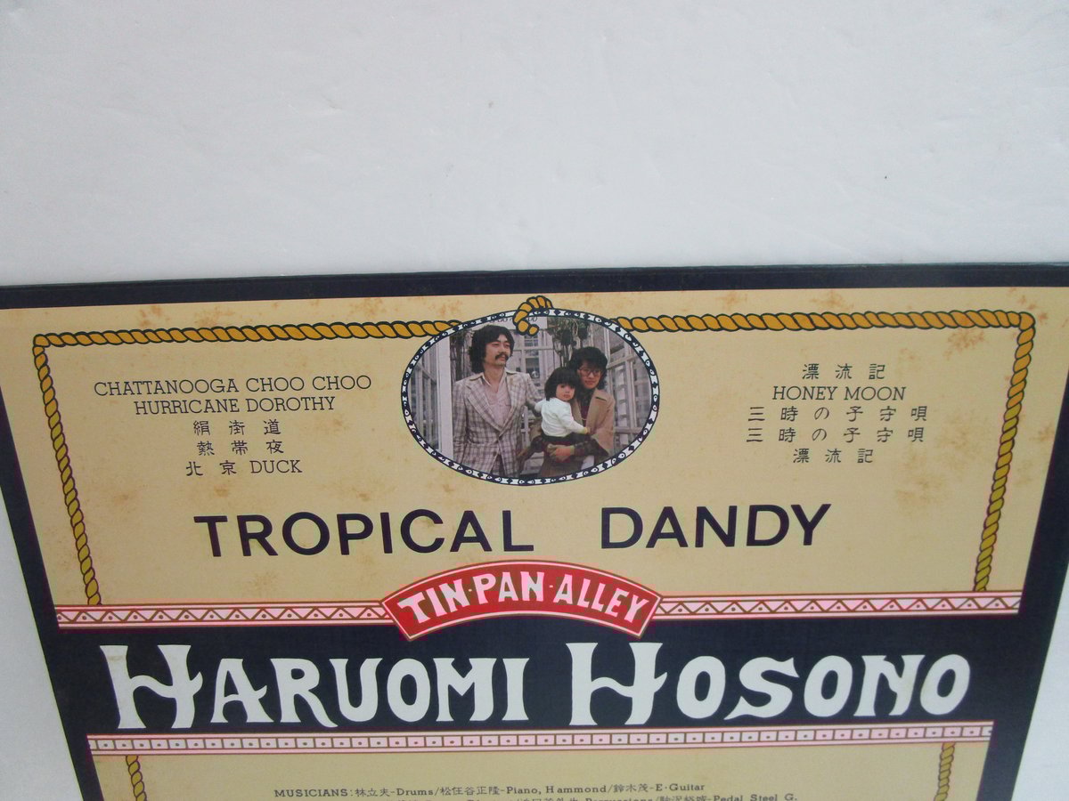 細野晴臣 / Tropical Dandy | TOHTO records & books