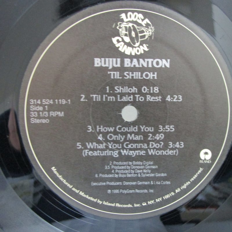BUJU BANTON / Til Shiloh | TOHTO records & book