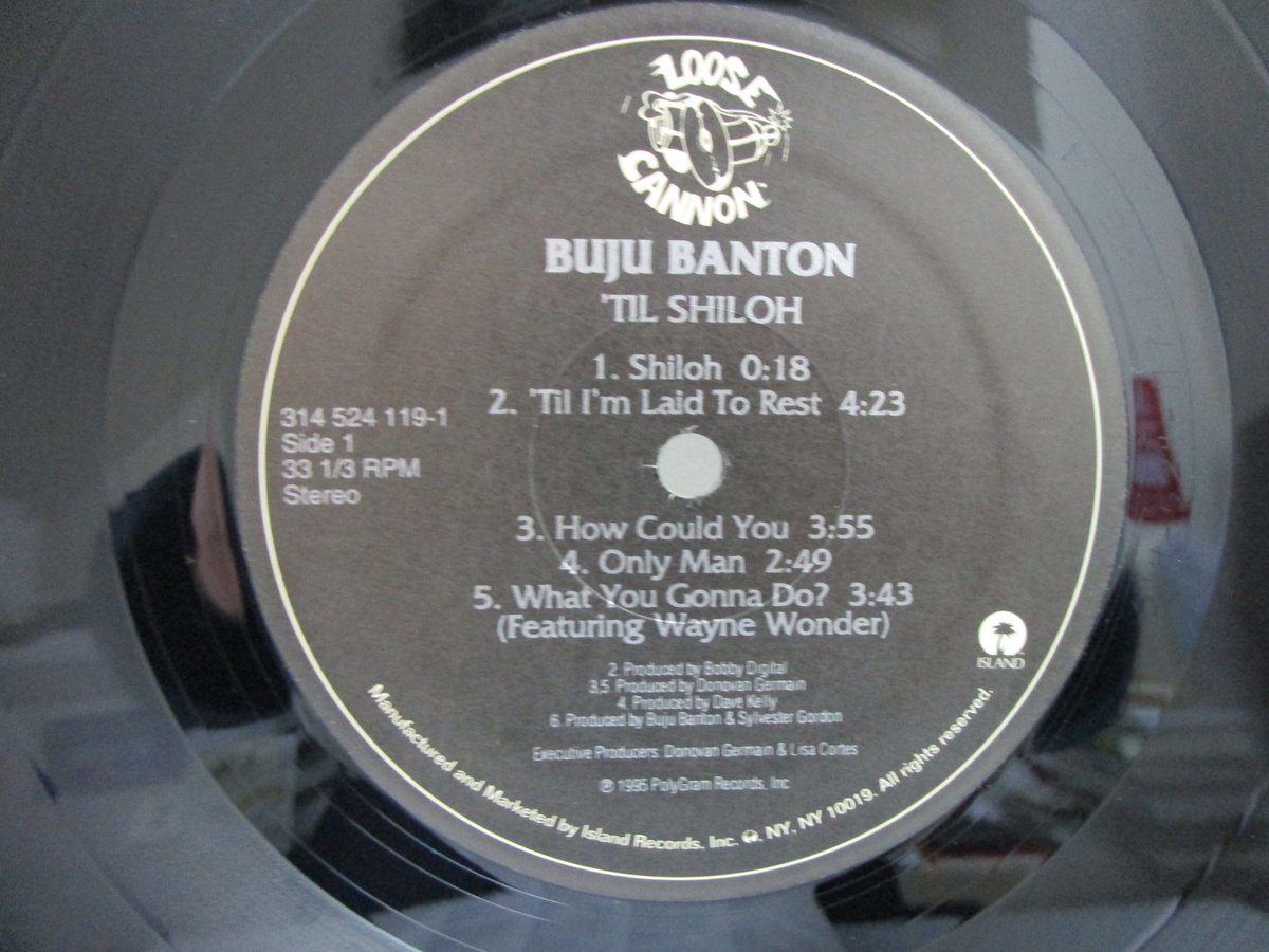 BUJU BANTON / Til Shiloh | TOHTO records & book