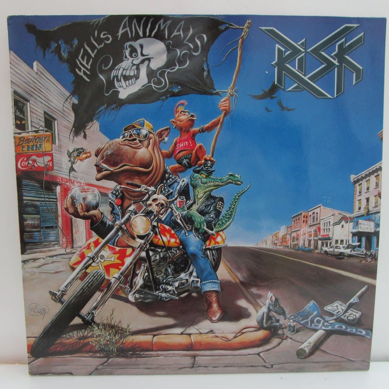 リスク/ヘルズ・アニマルズ 国内盤 帯付！RISK/HELL’S ANIMALS RISK / Hell's Animals | TOHTO records & books a