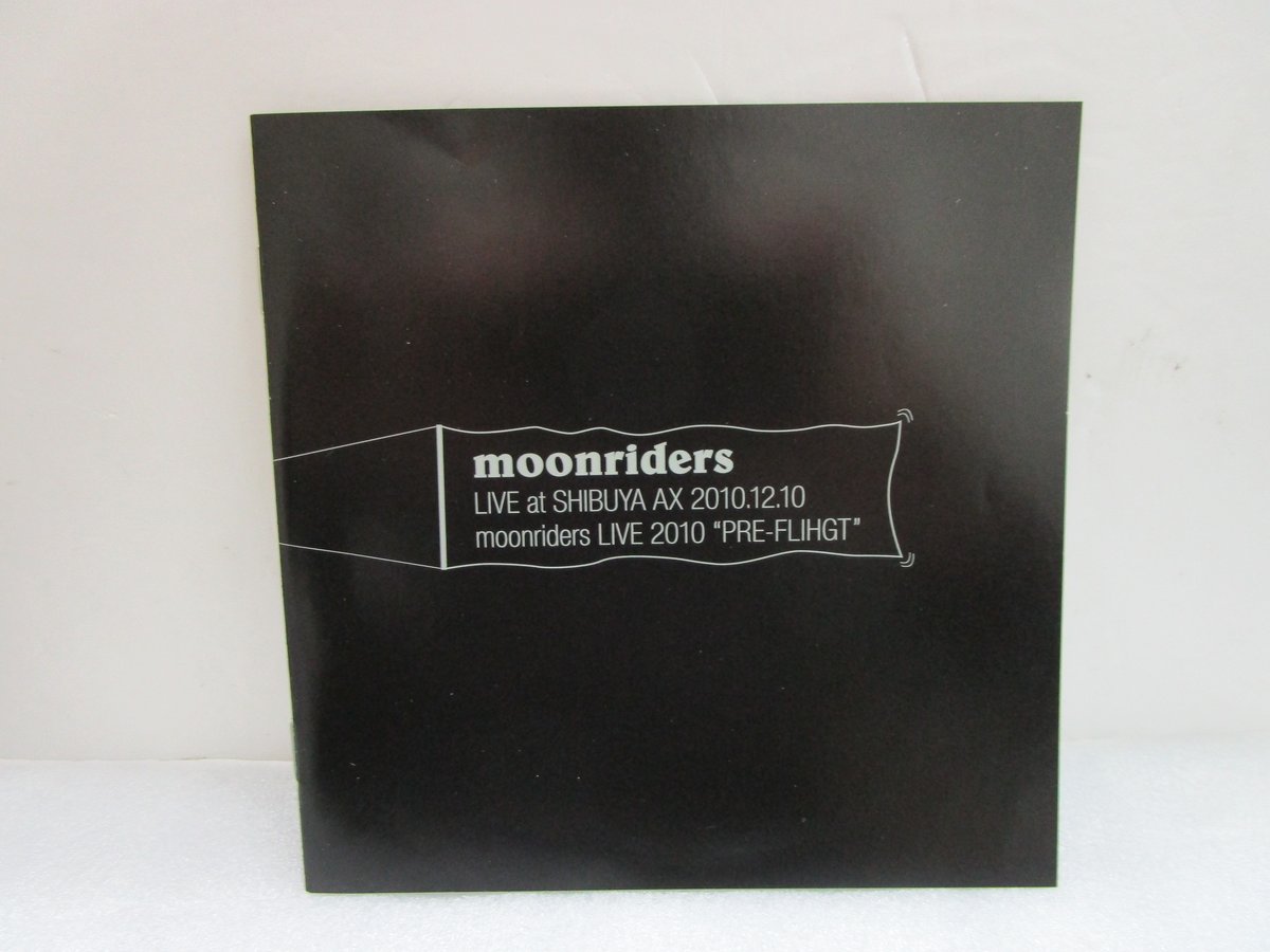 ムーンライダーズ / Live at Shibuya AX 2010.12.10 ＊ CD |