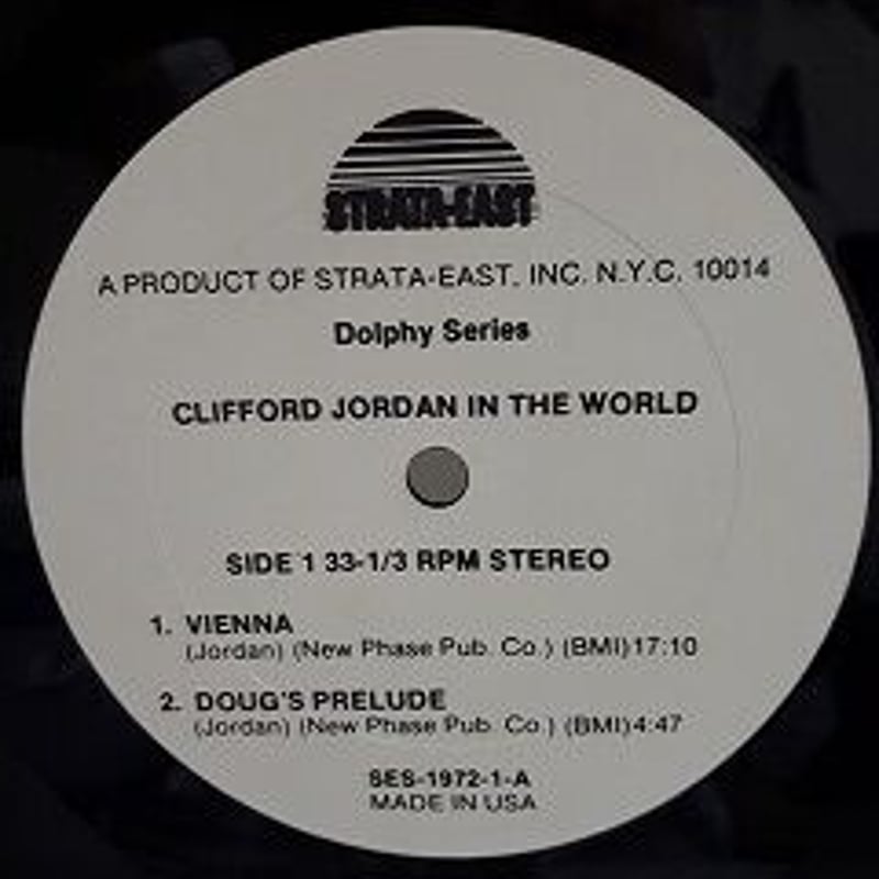 CLIFFORD JORDAN / In the World | TOHTO records