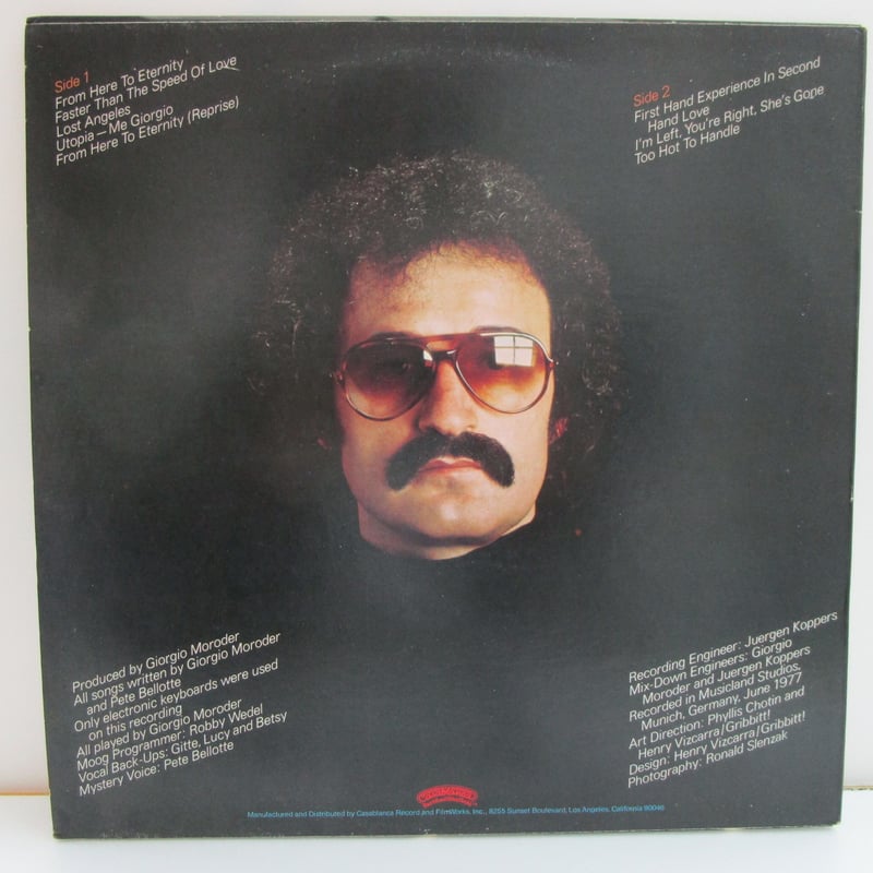 洋楽 Giorgio moroder From here to eternity Amazon.com: From Here to Eternity: CDs & Vinyl