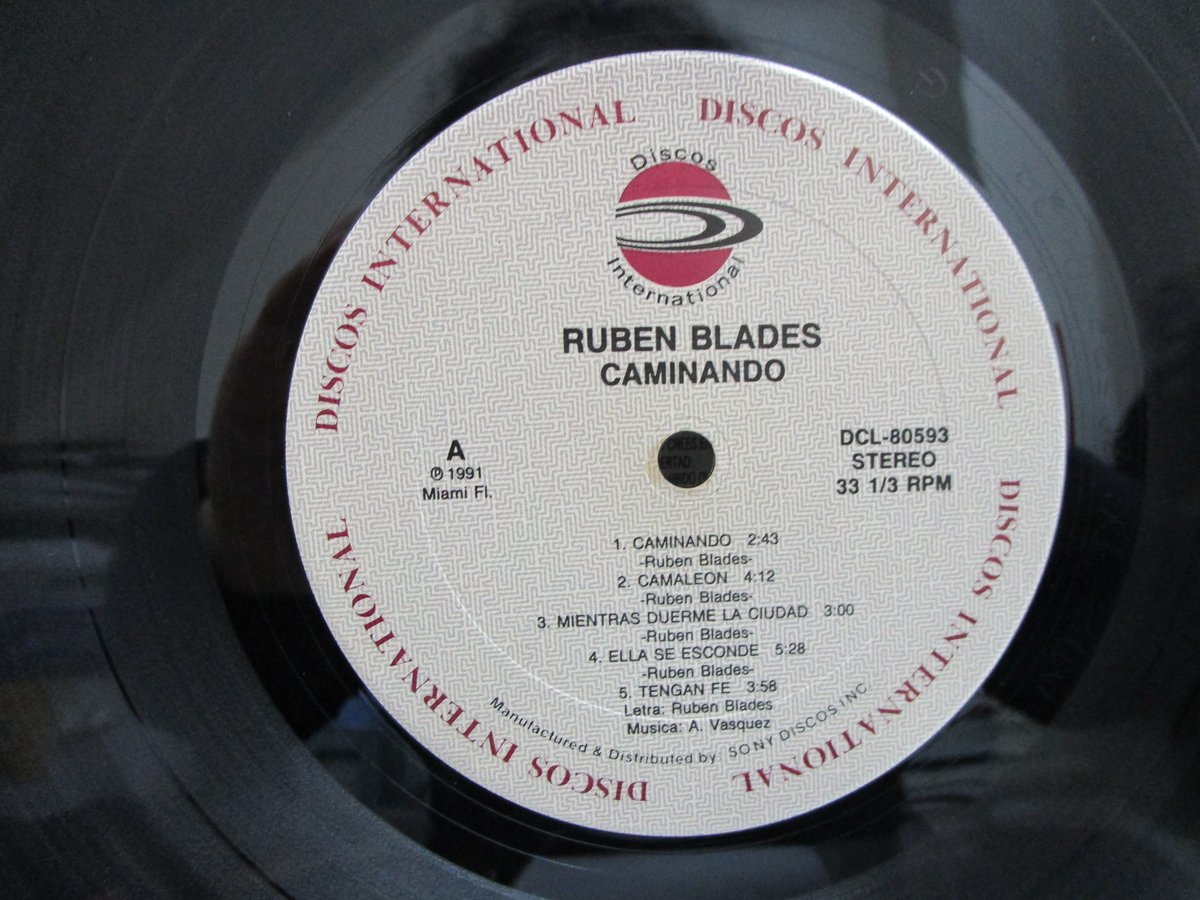 RUBEN BLADES / Caminando | TOHTO records & book...